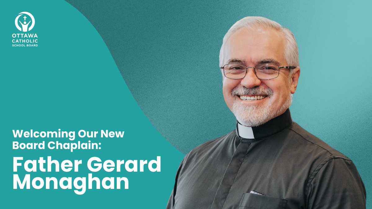 ✝️We welcome Father Gerard Monaghan as the new Board Chaplain of the OCSB. His compassionate leadership reflects our Spiritual Theme: Open Doors, Build Bridges, Nourish New Beginnings.🙏 Thank you, Father Peter Sanders, for 35 years of service. <a href="/ocsbRE/">@ocsbRE</a> 

🔗ocsb.ca/2025/06/10/wel…