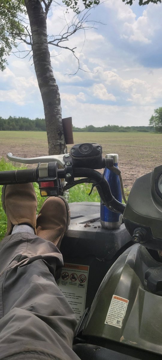 Agronomy rule #1: Plan your day so you'll be by the best shade trees for lunch.