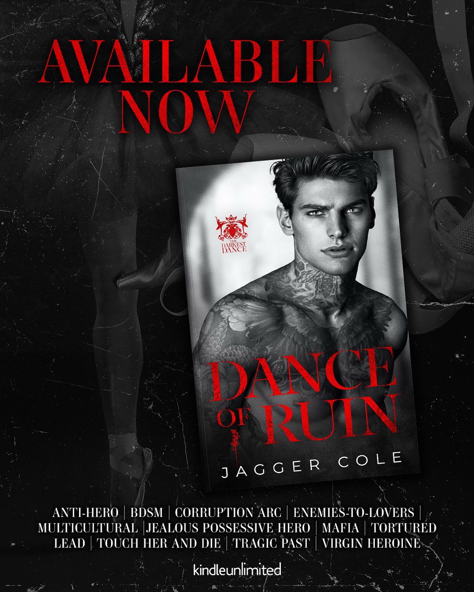 LynnStifle's tweet photo. Dance of Madness by @jaggercoleauthor is now LIVE!  
Download today or read for FREE with #kindleunlimited 
Amazon: https://t.co/yknLVkB3hg

Goodreads: https://t.co/svUbNbsdKj

#DarkRomance #MafiaRomance #RomanticSuspense #EnemiestoLovers #ForcedMarriage @valentine_pr_ https://t.co/l2H13hnyMx
