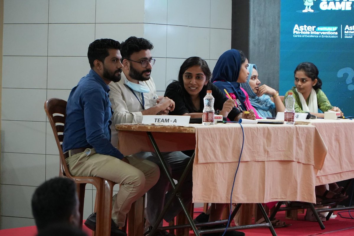 🥈 Secured 2nd prize at the Interdepartmental Quiz @ Aster MIMS!
With 50+ teams competing, it was a thrilling test of trivia covering health, business, and current affairs.
Proud of the teamwork and quick thinking! 💡🧠🔥

#QuizTime #AsterMIMS #TriviaChampions #MedicalQuiz