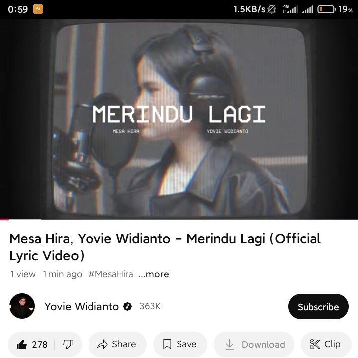 nicev01's tweet photo. Congratssss adikkk 🔥🤩akhirnya single pertamamu lahir jugaa
Suka banget part " sayang2 dia ada yang punya part kedua terakhir sebelum lagu ini habis"
Dgn versi rocker keren banget mesaaa sukses selalu Mesaaaa
#Mesamerindulagi #MerinduLagiisOUTNOW https://t.co/MO7CznmQQn