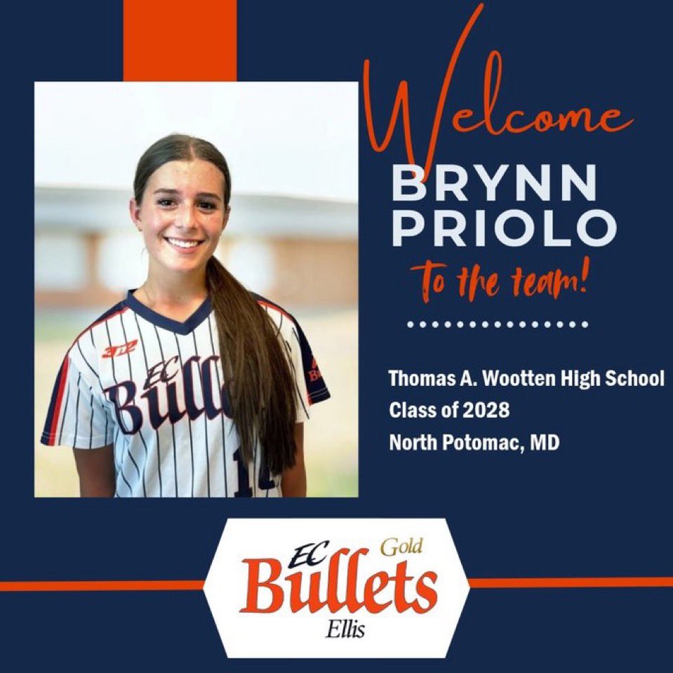 Brynn Priolo (@brynnpriol23005) on Twitter photo so happy to be joining this team could not be happier with this opportunity <a href="/ECBulletsEllis/">EC Bullets Gold Ellis</a> so happy to be joining this team could not be happier with this opportunity <a href="/ECBulletsEllis/">EC Bullets Gold Ellis</a>