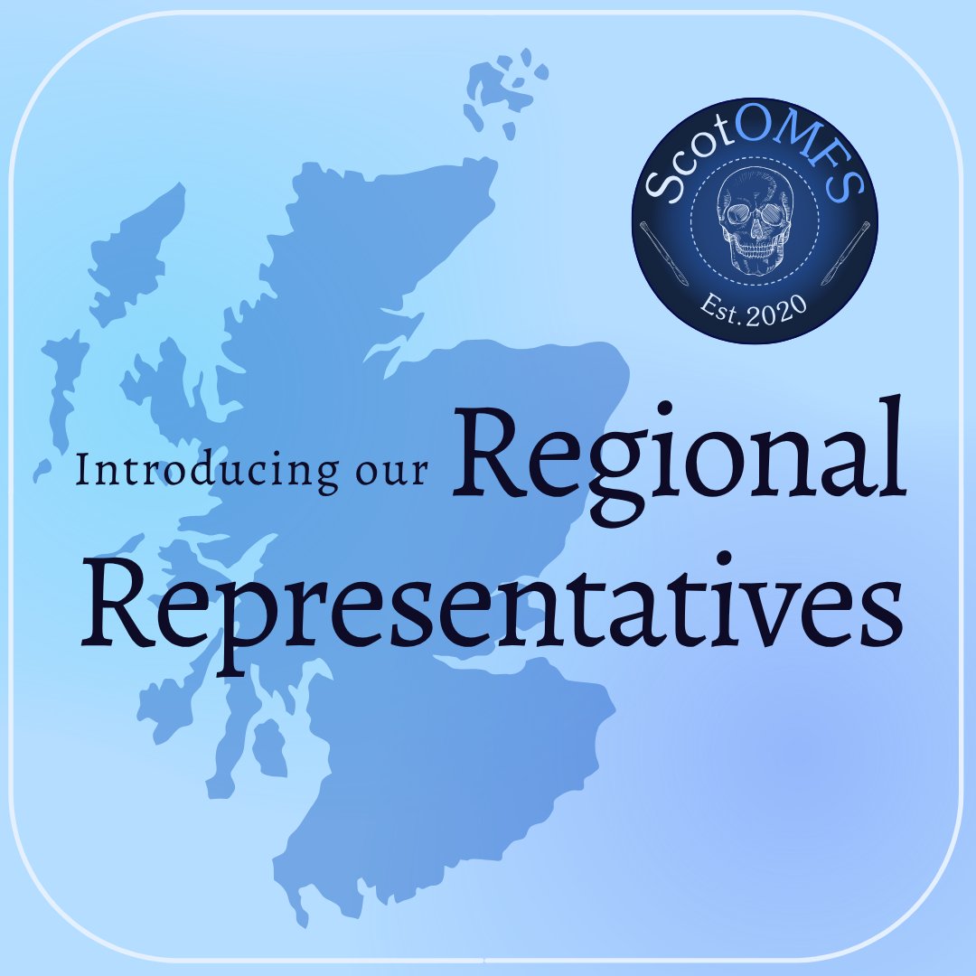 ScotOMFS's tweet image. 💫Introducing our Regional Representatives!🌟

They are our points of contact for their respective regions, and are a great resource for anyone interested in OMFS.

If you would be interested in joining us please don’t hesitate to get in touch!