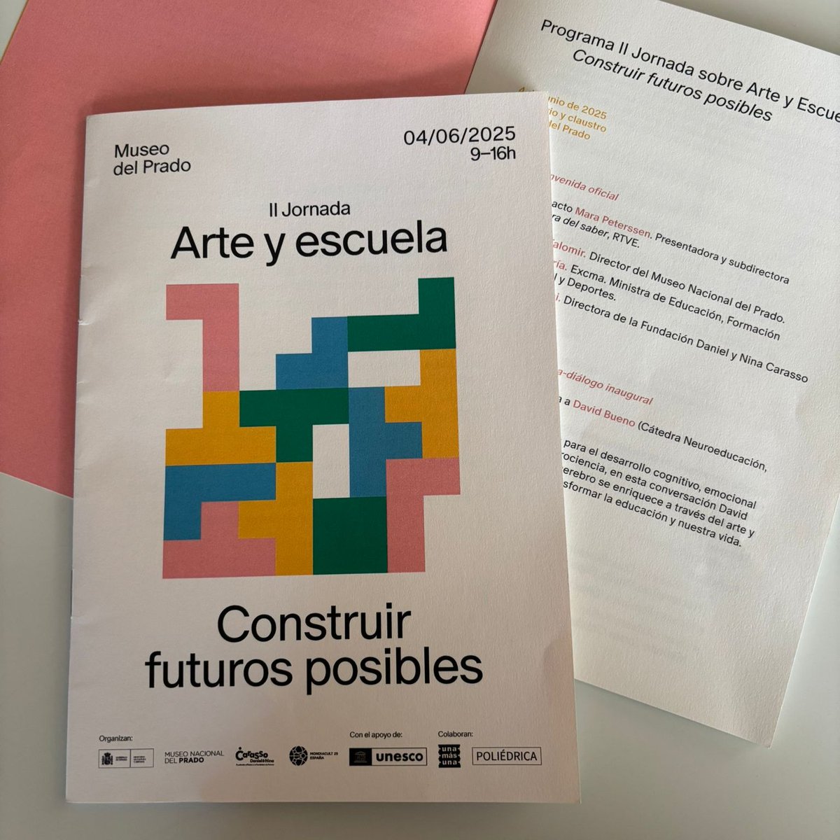 ⭐️Los futuros posibles se construyen sobre evidencias inspiradoras, tan irrefutables como alcanzables, con la suficiente potencia para transformar el anhelo en acción.

El encuentro #ArteyEscuela 2025 organizado por la <a href="/fdnc_es/">Fundación Daniel y Nina Carasso</a> y celebrado ayer en el <a href="/museodelprado/">Museo del Prado</a> no solo nos