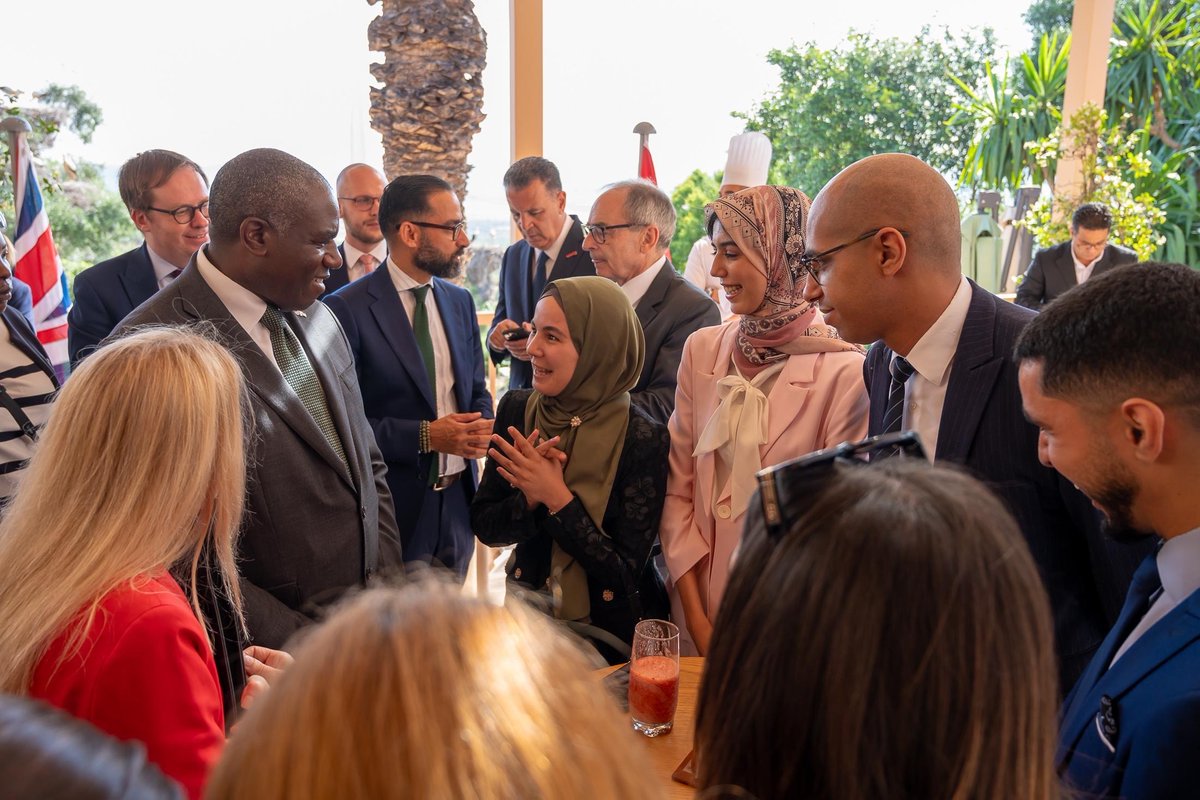 UK in Morocco (@ukinmorocco) on Twitter photo 📚🇬🇧 <a href="/CheveningFCDO/">Chevening Awards🇬🇧</a> alumni joined a Business Breakfast with🇬🇧Foreign Secretary, <a href="/DavidLammy/">David Lammy</a> sharing their experiences studying at top 🇬🇧Universities.
From academic growth to life-changing opportunities, their journeys highlighting the lasting impact of international education. 📚🇬🇧 <a href="/CheveningFCDO/">Chevening Awards🇬🇧</a> alumni joined a Business Breakfast with🇬🇧Foreign Secretary, <a href="/DavidLammy/">David Lammy</a> sharing their experiences studying at top 🇬🇧Universities.
From academic growth to life-changing opportunities, their journeys highlighting the lasting impact of international education.