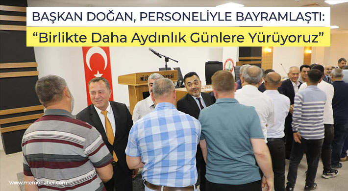 Başkan Doğan, Personeliyle Bayramlaştı: “Birlikte Daha Aydınlık Günlere Yürüyoruz”
memohaber.com/haber/baskan-d…
<a href="/alidogan0127/">Ali Doğan</a> <a href="/Nizipbel/">Nizip Belediyesi</a>