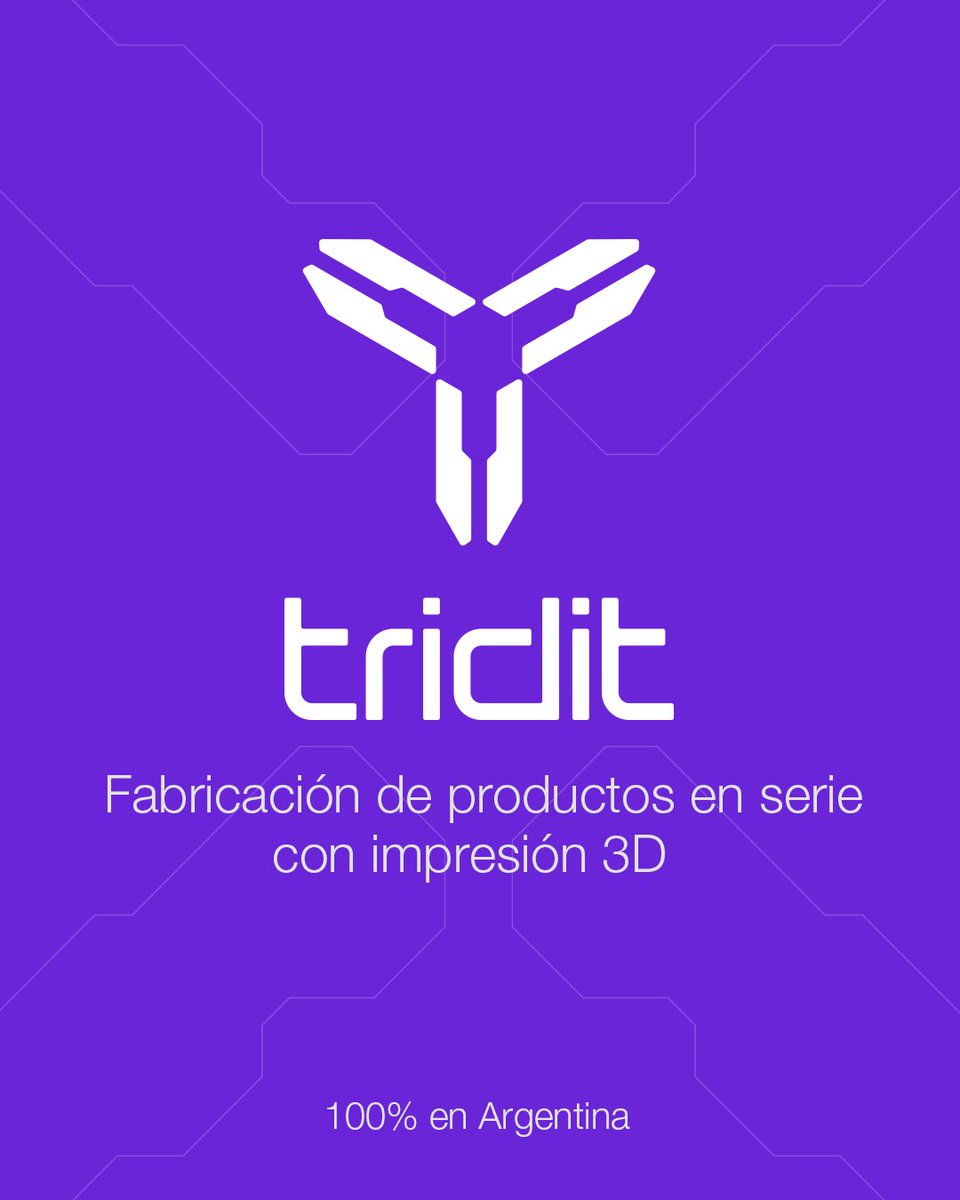 Lanzamos Tridit (tridit.com.ar)para fabricar productos en serie con impresión 3D para empresas, emprendedores y startups. 

Sin moldes. Sin cantidades mínimas. Sin importaciones.
