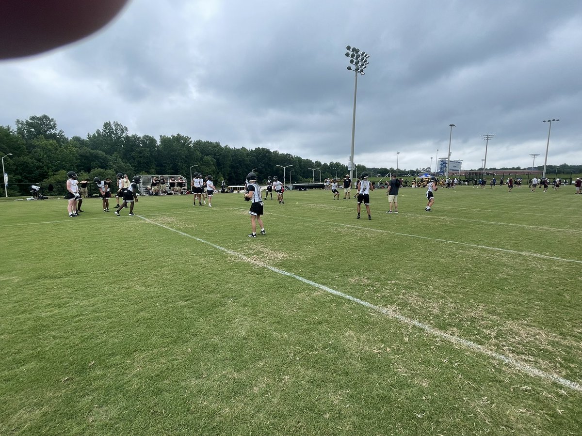Spent the morning focusing and getting out bodies prepared for our 1st 7v7 at <a href="/UWGFootball/">West Georgia Football</a> and now we are ready to get started with pool play <a href="/GregoryLenny/">Lenny Gregory</a> <a href="/CommerceHigh/">Commerce High School</a> <a href="/CommerceFBGa/">The Official Commerce Tigers Football Page(GA)</a> #WELIVEIT