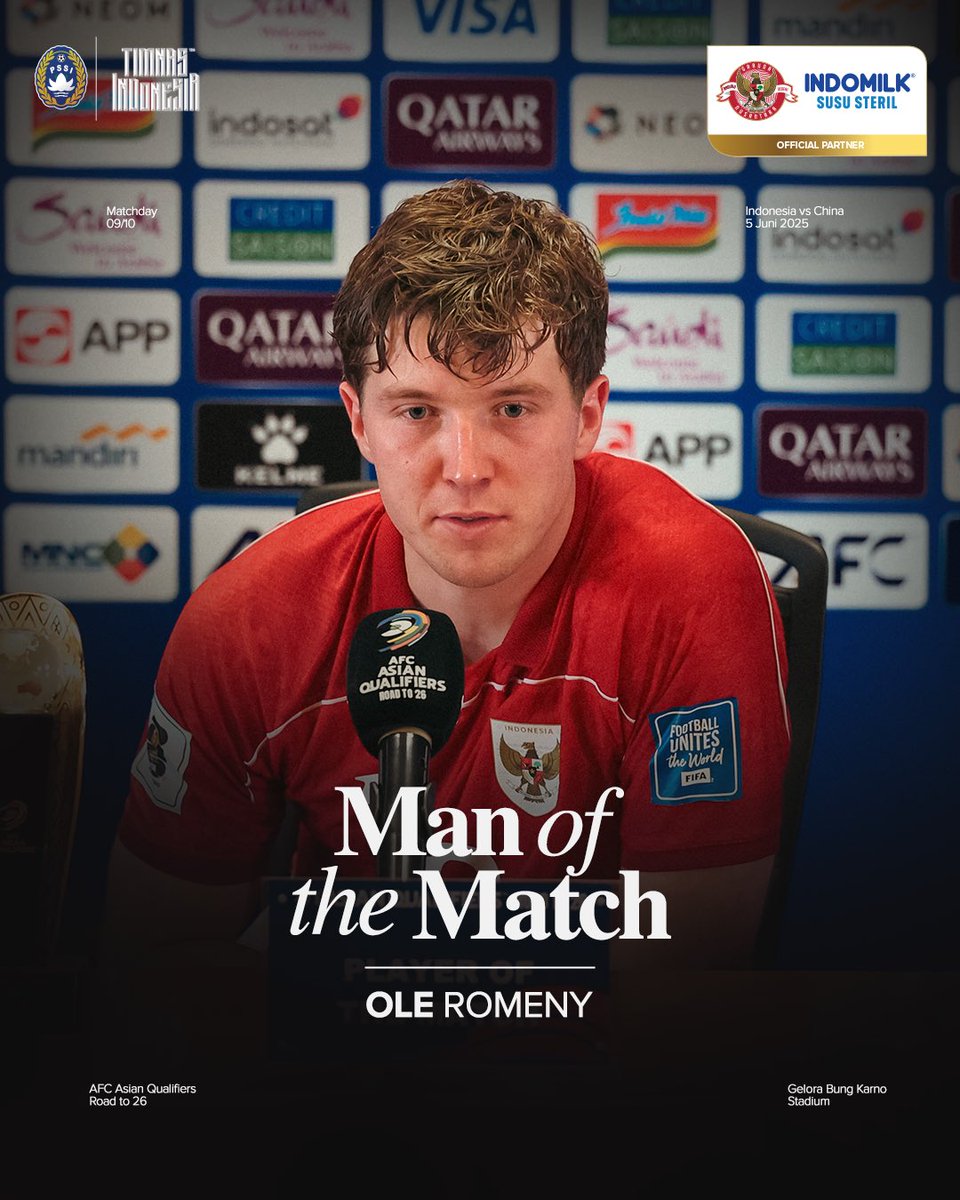 Well deserved, Ole.

‣ #TimnasDay ‣ #KitaGaruda