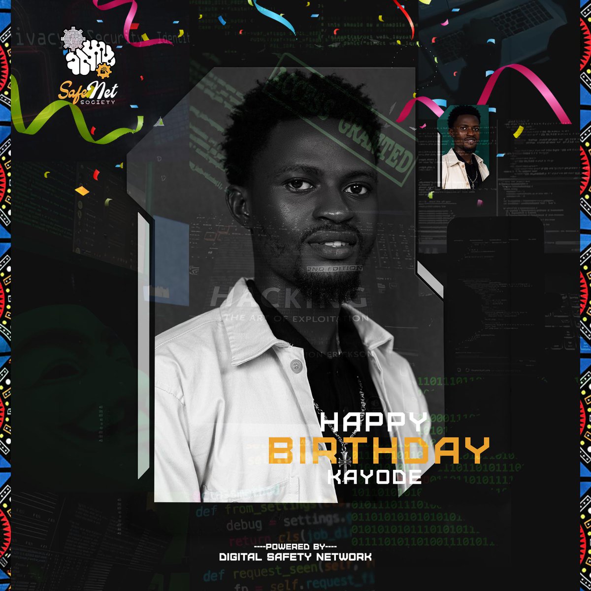 Safety Network Society (@wesafenet) on Twitter photo Happy birthday to our media guru, Kayode <a href="/iam_kenwood/">Kenneth Wood</a>. May all your heart desires be granted! Happy birthday to our media guru, Kayode <a href="/iam_kenwood/">Kenneth Wood</a>. May all your heart desires be granted!