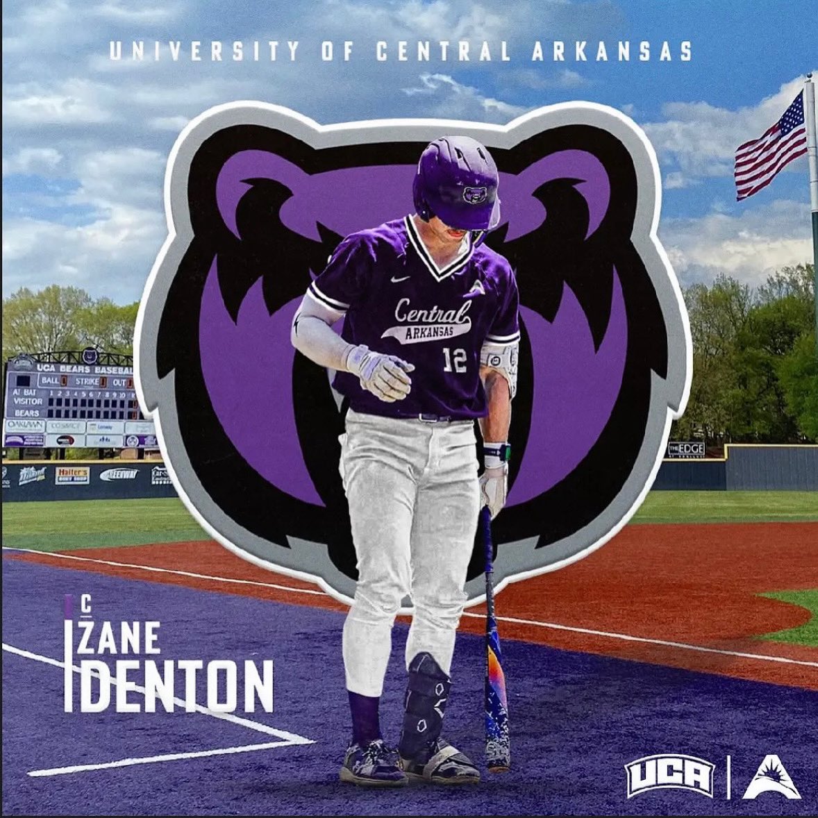 ANOTHER ONE. Congrats to our guy Zane Denton on his commitment to Central Arkansas. Another Dirty Bird moving onto a Division 1 program. Go rip it up, Zaner. #DB4L