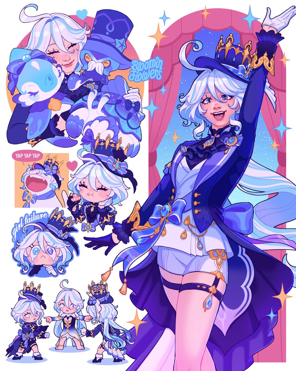 Furina de Fontaine 💙💧 #Furina #GenshinImpact