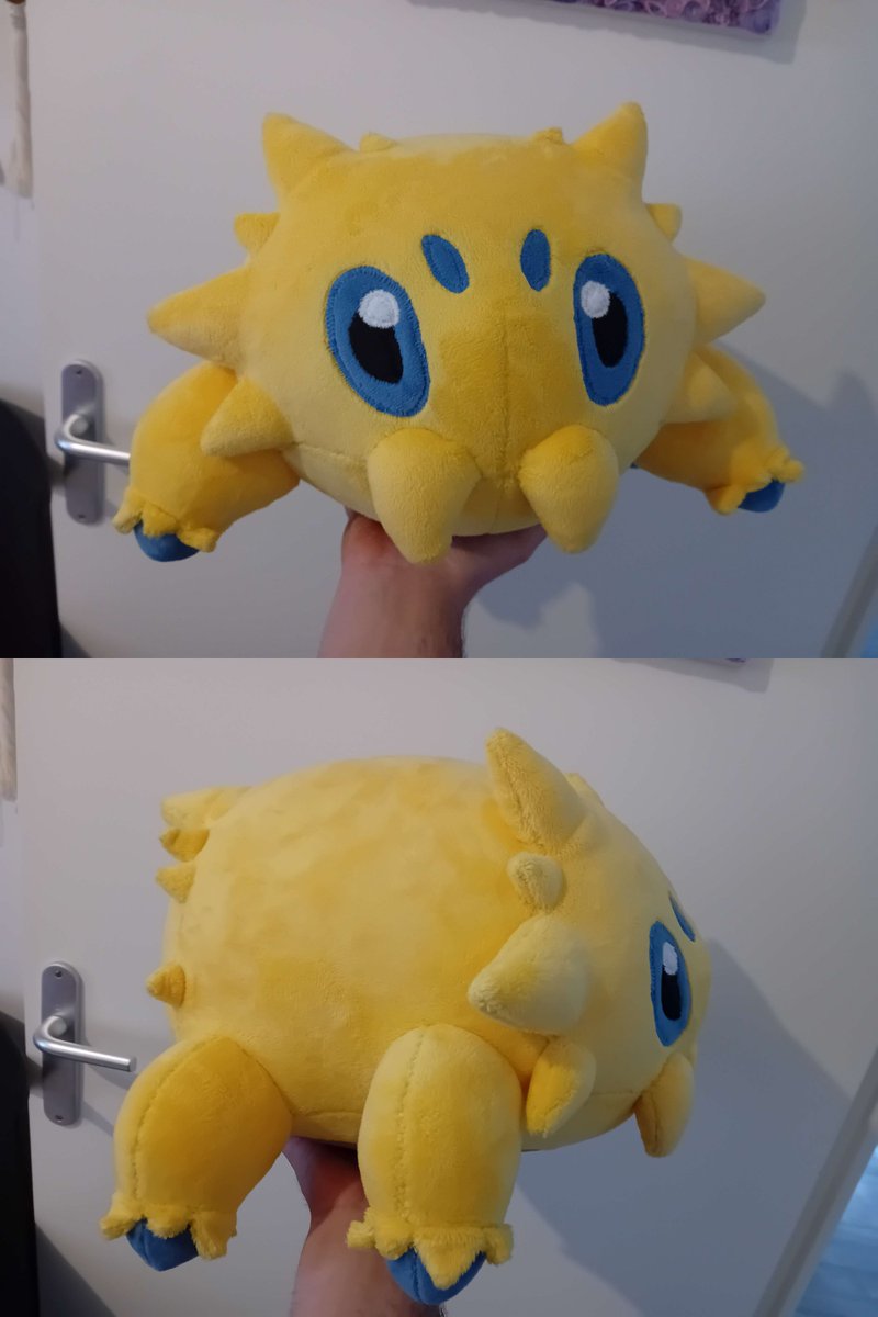 another Joltik, this time a plushie :) commish for <a href="/whateverxequals/">whateverxequals</a>