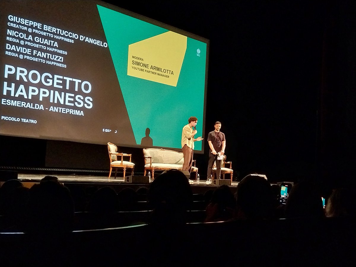 #Esmeralda al Piccolo Teatro al Milano Film Fest. Un'emozione unica!
