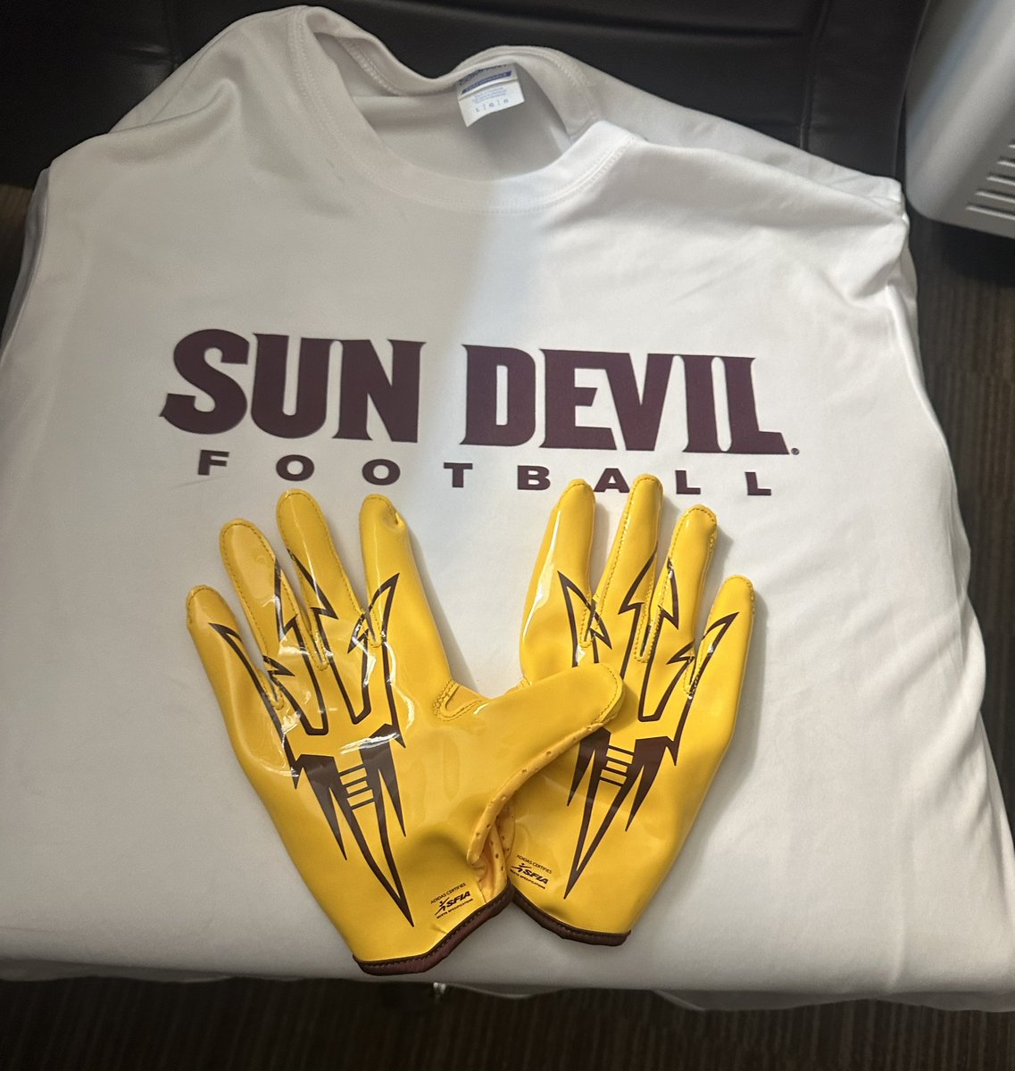 Mekhi Mitchell (@mekhimitchell_2) on Twitter photo All glory to God! I am grateful to be named Wide Receiver MVP at the <a href="/ASUFootball/">Sun Devil Football</a> Mega Camp! Thank you <a href="/KennyDillingham/">Coach Dillingham</a> <a href="/BradyWhite223/">Brady White</a> and the staff for a great opportunity to compete and learn. Hope to be back soon! <a href="/aggiefootball05/">Arbor View Football 🏈</a> <a href="/CoachNorris34/">Sam Norris</a> <a href="/PrepRedzoneNV/">Prep Redzone Nevada</a>
<a href="/702HSFB/">702 HSFB</a> All glory to God! I am grateful to be named Wide Receiver MVP at the <a href="/ASUFootball/">Sun Devil Football</a> Mega Camp! Thank you <a href="/KennyDillingham/">Coach Dillingham</a> <a href="/BradyWhite223/">Brady White</a> and the staff for a great opportunity to compete and learn. Hope to be back soon! <a href="/aggiefootball05/">Arbor View Football 🏈</a> <a href="/CoachNorris34/">Sam Norris</a> <a href="/PrepRedzoneNV/">Prep Redzone Nevada</a>
<a href="/702HSFB/">702 HSFB</a>