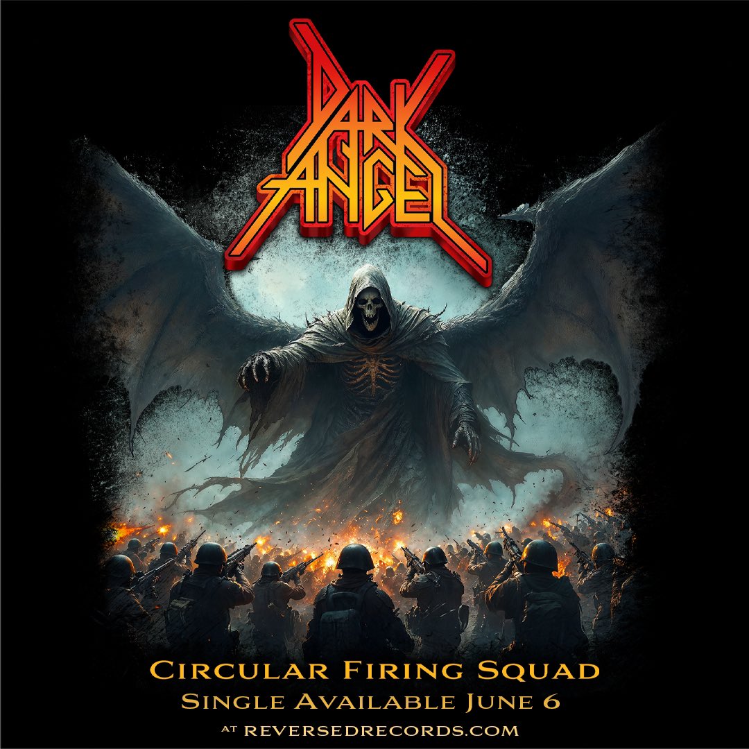 Darkangelthrash's tweet image. JUNE 6!

#darkangelthrash
#extinctionlevelevent
#circularfiringsquad
#reversedrecords