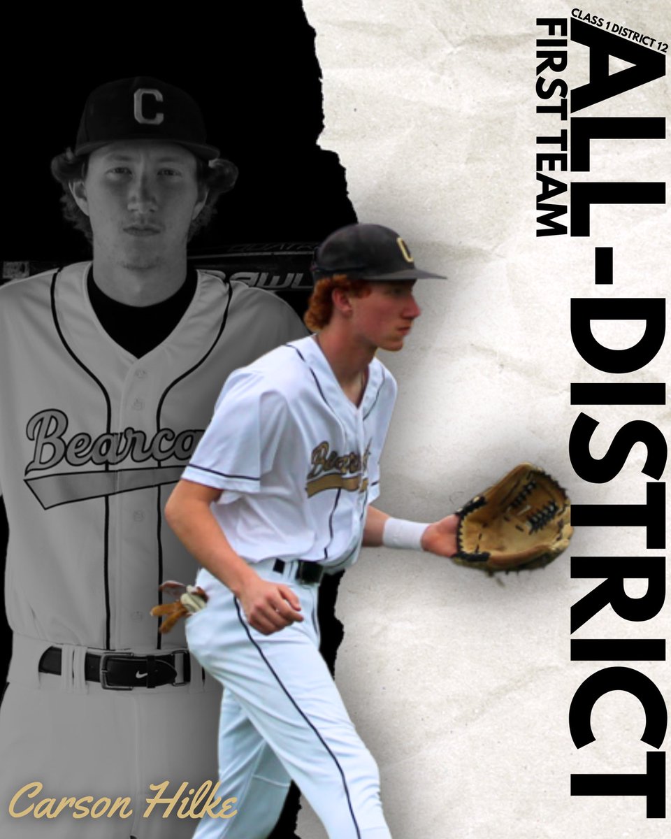 Congrats to our guys earning First Team All-District Honors!