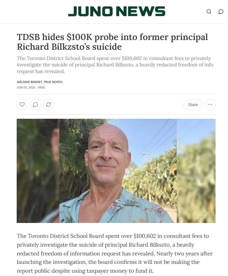 Remember when the <a href="/tdsb/">Toronto District School Board</a> was embroiled in an anti-racism training scandal that left one school principal unalive and then the board used public money to self-investigate? Me too.