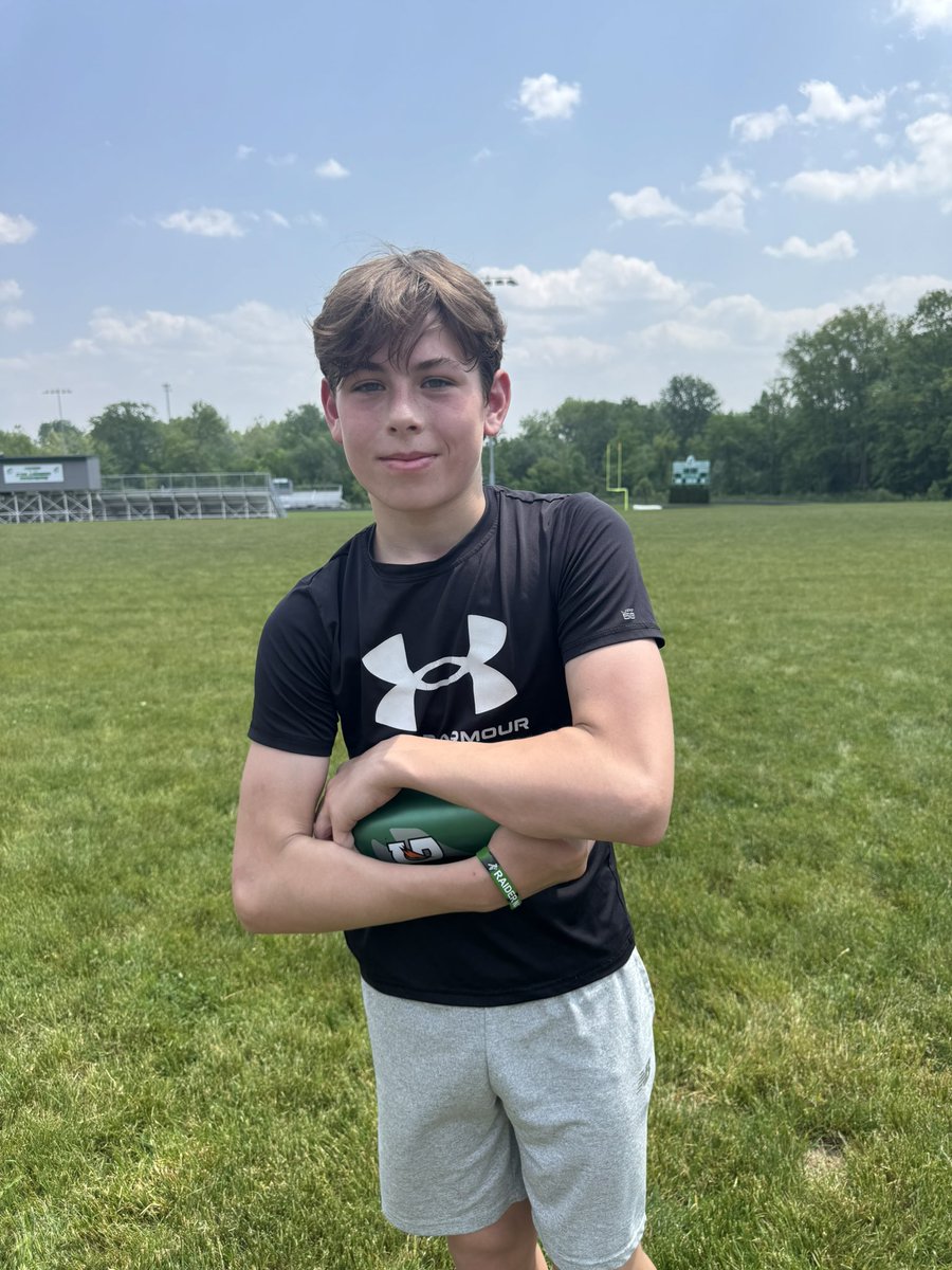 Youth Camp Camper of the Day (Day 1)… Max Hulec