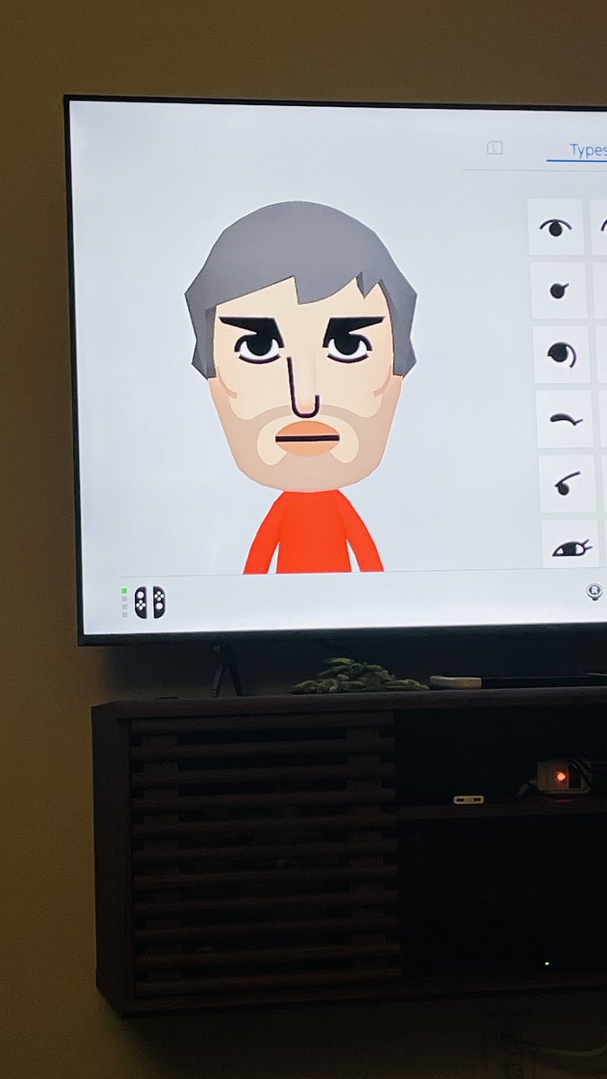 StarTropica's tweet photo. First thing I did on the switch 2 was try to make Nathan fielder from memory https://t.co/uMnWBpV2ut