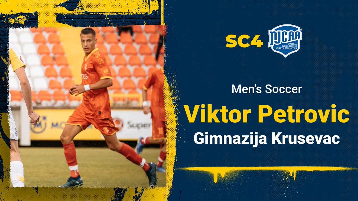 ⚽️✍🏻 Men’s Soccer Signing 

Welcome Viktor Petrovic who signed to play soccer at St. Clair County Community College! Viktor is coming to SC4 from Gimnazija Krusevac. 

#skipperpride #sc4bound