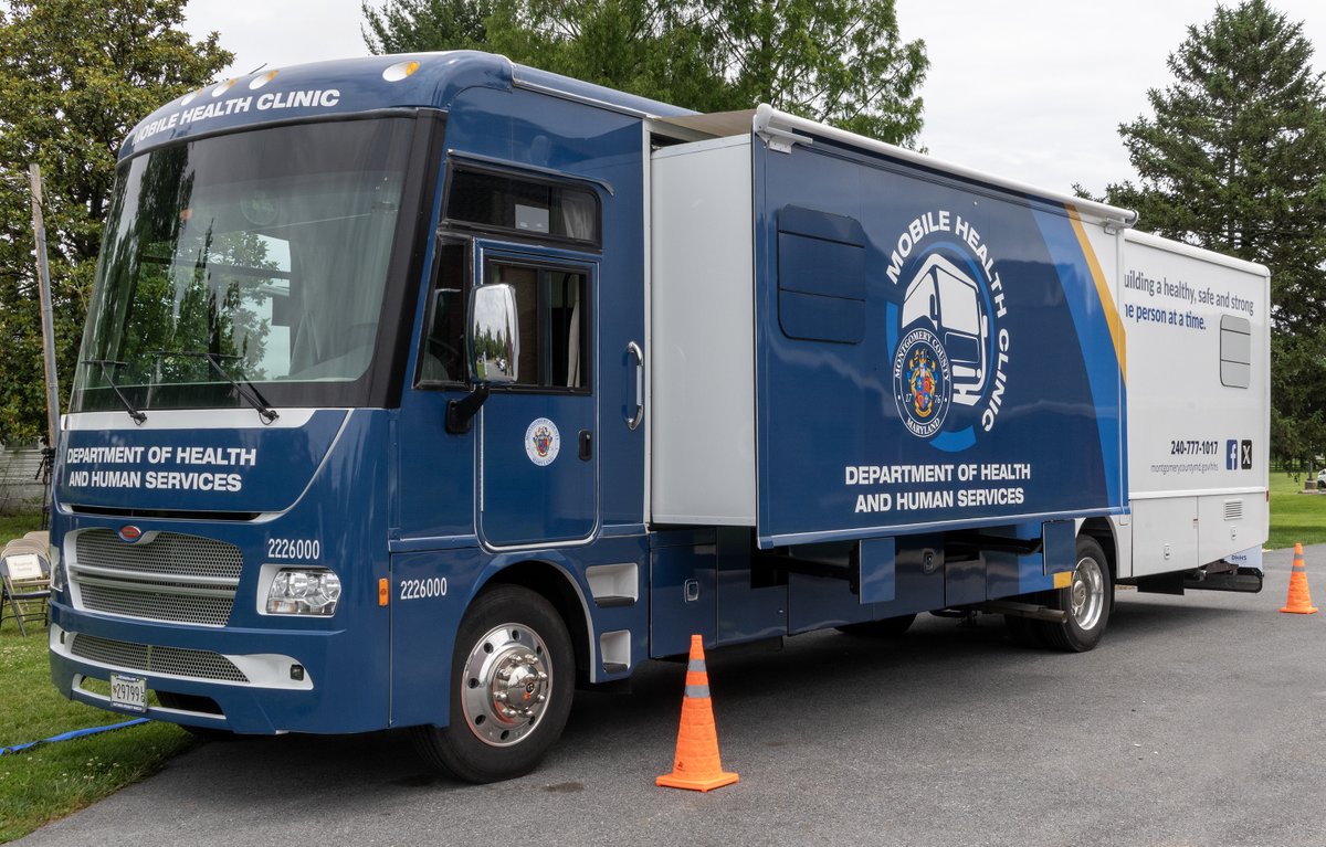 Montgomery County MD Government (@montgomerycomd) on Twitter photo Our Mobile Health Clinic is officially on the road! <a href="/MoCoDHHS/">Montgomery County DHHS</a> new initiative brings essential medical, dental and behavioral health services directly to communities across Montgomery County.
Learn more about how we are expanding access to care: ow.ly/QnSl50W4ZFg Our Mobile Health Clinic is officially on the road! <a href="/MoCoDHHS/">Montgomery County DHHS</a> new initiative brings essential medical, dental and behavioral health services directly to communities across Montgomery County.
Learn more about how we are expanding access to care: ow.ly/QnSl50W4ZFg