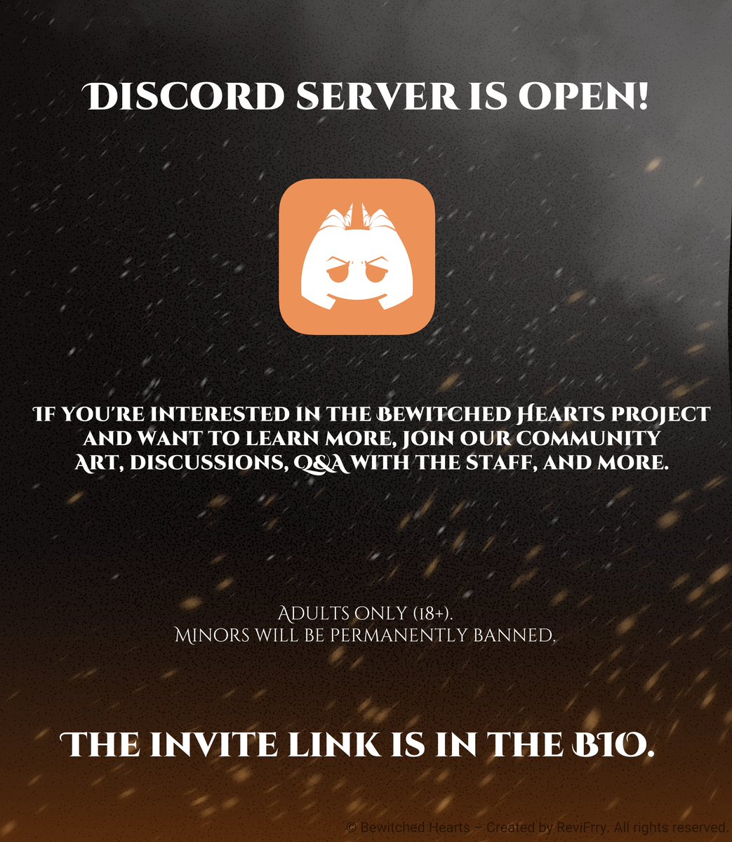 TheBWHProject's tweet image. Join the coven. 🔥 Adults only, enter at your own risk.
#BewitchedHearts #FurryNSFW #AdultAnimation