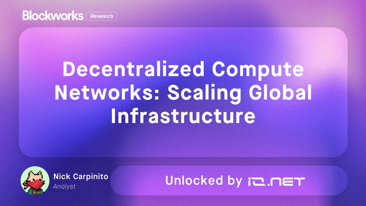1/ In our latest sponsored research report from <a href="/ionet/">io.net</a>, we explore rapid growth in generative AI adoption driven by frontier models like OpenAI’s o3/o4 and DeepSeek-R1, creating a significant increase in compute demand and fueling interest in decentralized compute solutions.