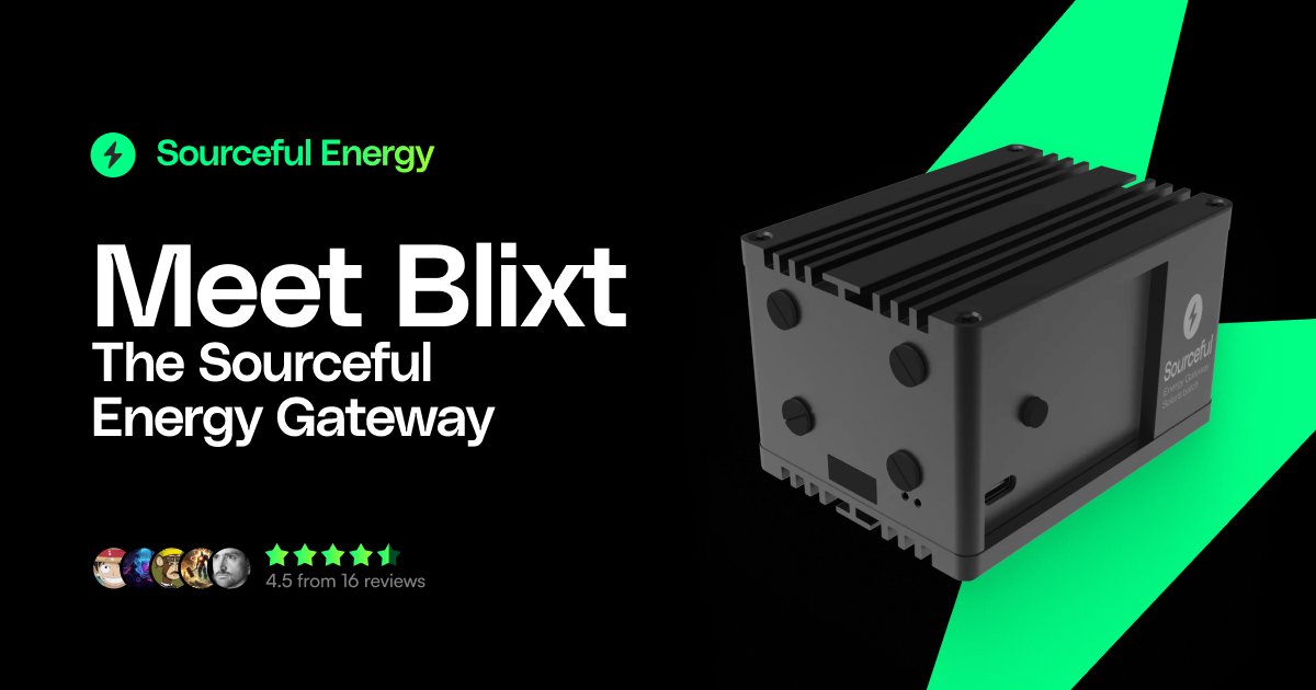 Robert (@robaushalle) on Twitter photo Sourceful Energy with the BLIXT helps lower your electricity bill, eases the grid — and even earns you rewards.
Which other DePIN can do all that at once? Exactly. ⚡️ <a href="/srcful/">Sourceful Energy ⚡️</a> Sourceful Energy with the BLIXT helps lower your electricity bill, eases the grid — and even earns you rewards.
Which other DePIN can do all that at once? Exactly. ⚡️ <a href="/srcful/">Sourceful Energy ⚡️</a>