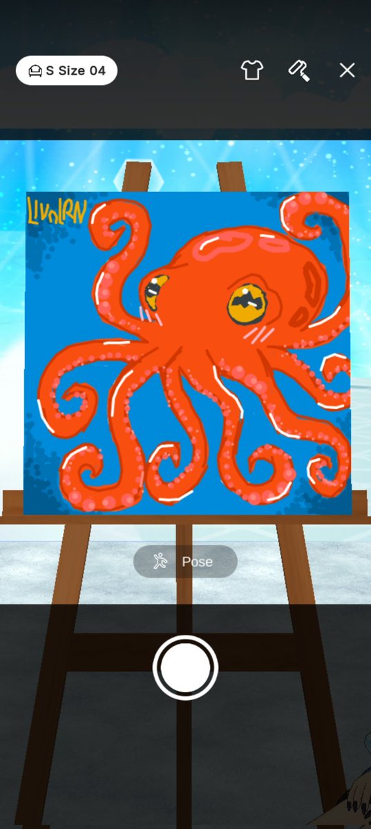 LIVnLRN77's tweet photo. Octopus-chan🐙💙

#REALITY #realityart #realitydraw https://t.co/qeM7EpSVoj