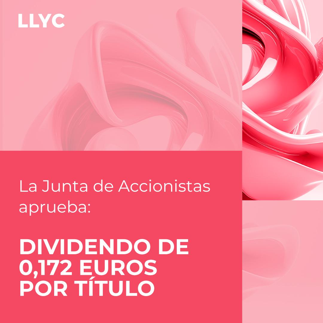 Hoy se ha celebrado la #JGA25LLYC. Se han aprobado las cuentas anuales del ejercicio 2024 y el reparto del dividendo extraordinario. Descubre más 👉  ow.ly/fb4J30sN33i