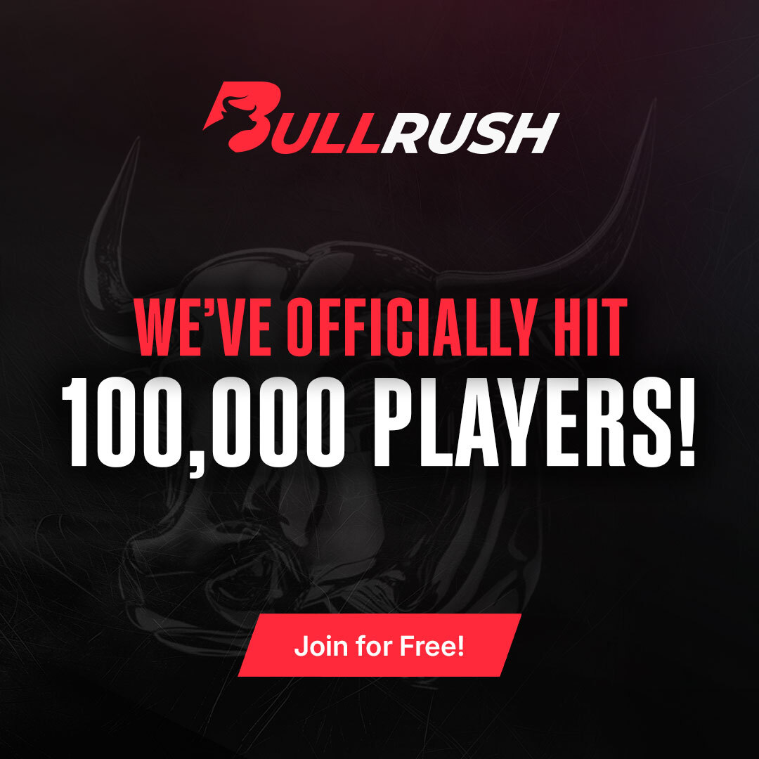 Bullrushcomp's tweet image. 🚨100K in. The rush is real.🚨

We hit 100,000 players and we’re not slowing down; we’re charging.
You showed up. You leveled up. You brought the rush to BullRush.
It’s time to celebrate. 🥳

Stay tuned for a special giveaway announcment soon to celebrate this milestone!