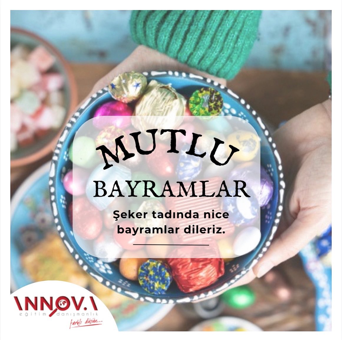 Sevdikleriniz ile birlikte nice mutlu ve sağlıklı bayramlar dileriz. 

🍬🍬🍬

#bayram #kurbanbayramı #innova #innovaegitim