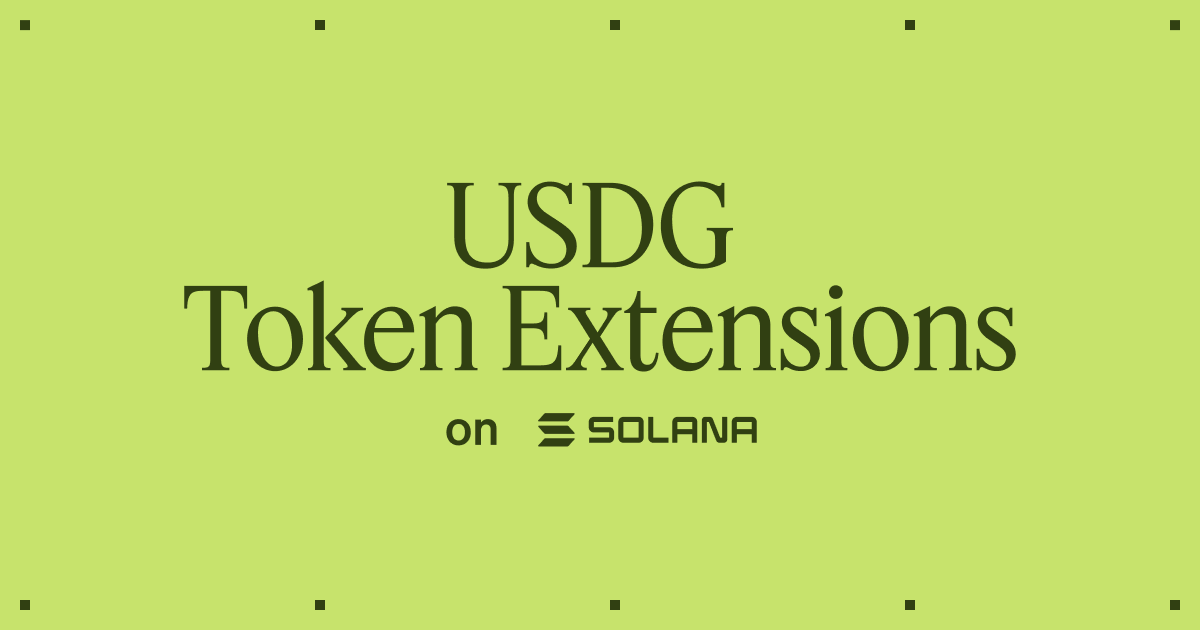 global_dollar's tweet photo. USDG is available on @Solana, and it’s the future of programmable money.

Here’s how USDG is putting Solana’s Token Extensions to work: 🧵 https://t.co/5HiH8Czl5Z