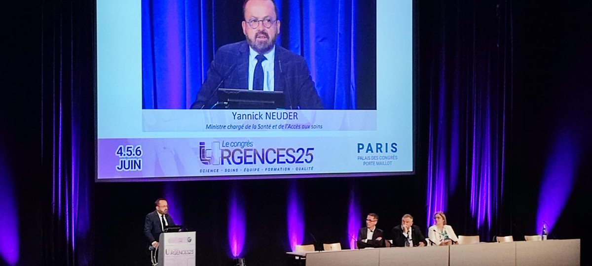[ 🟣 <a href="/CongresUrgences/">Urgences Le Congrès</a> - Le Rendez-vous de la Société Française de Médecine d'Urgence 2025 🟣 ]

😉 Retour en images sur la deuxième journée des membres du bureau AFARM au Congrès Urgences 2025.

💪 Rencontres avec nos collègues du #samu987

<a href="/SUdF_Officiel/">Samu-Urgences France</a>