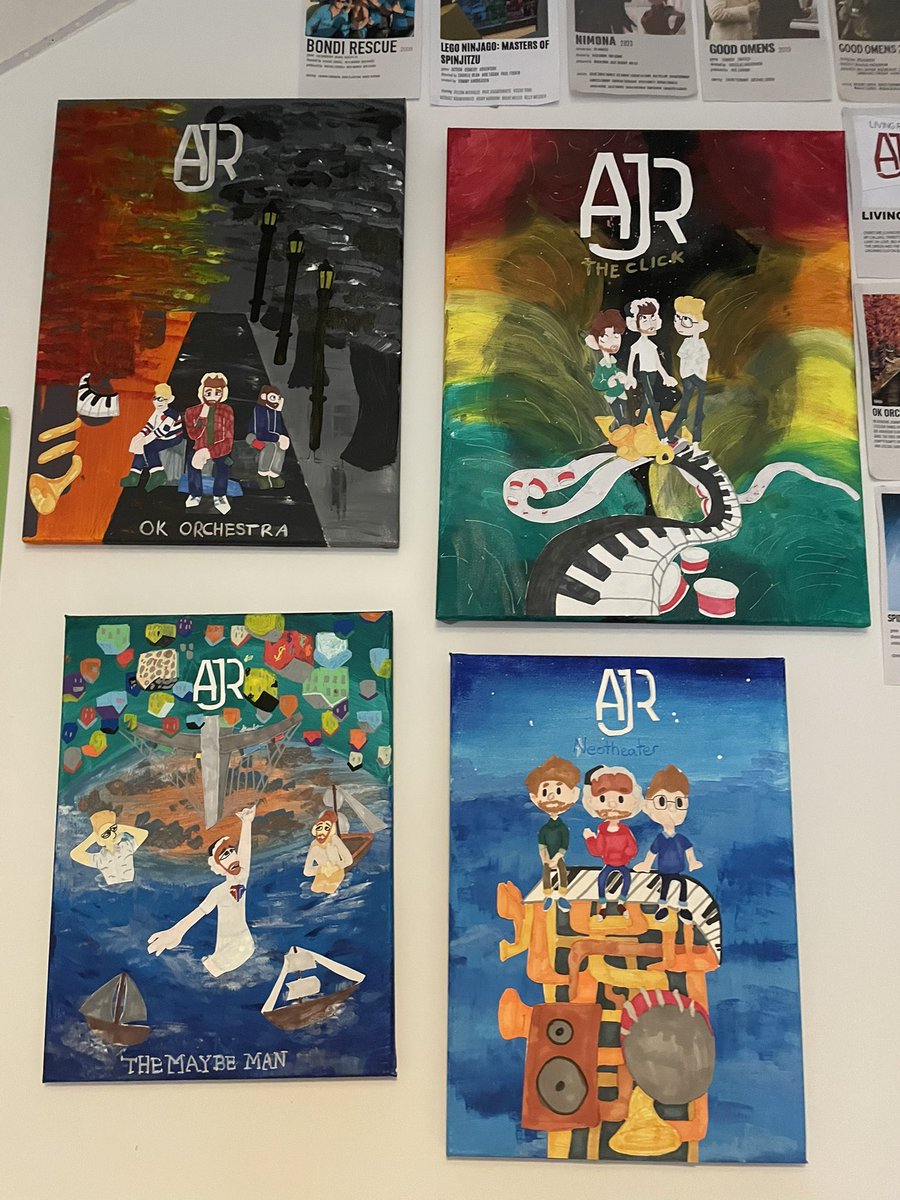 galaxygirl171's tweet photo. finished all my albums yippee!! ✨
#ajr #TMM #oko #theclick #neotheater https://t.co/VMFctITe6V