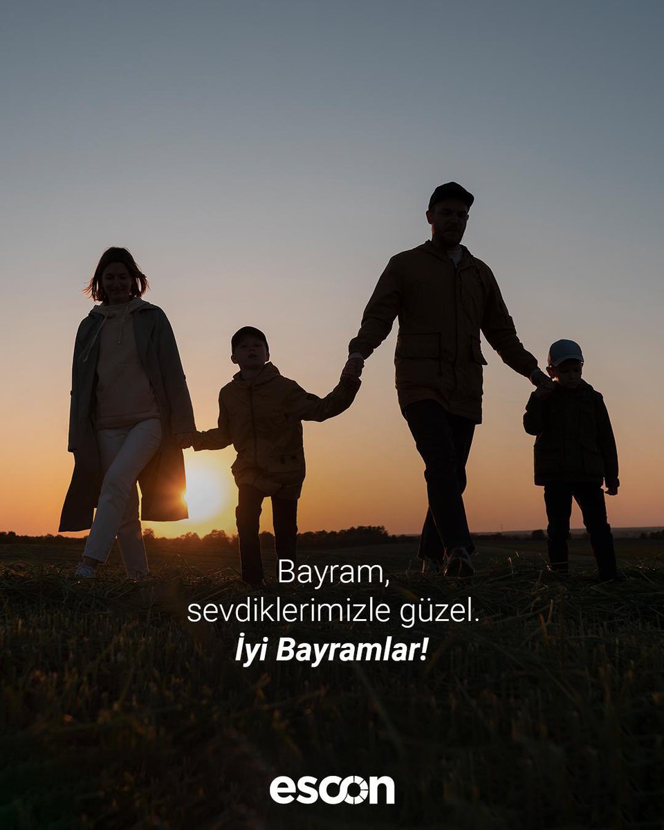 ESCON Enerji olarak, sevdiklerinizle birlikte sağlıklı, huzurlu ve keyifli bir bayram geçirmenizi dileriz. 

İyi bayramlar! 💐

#ESCONEnerji #Bayram