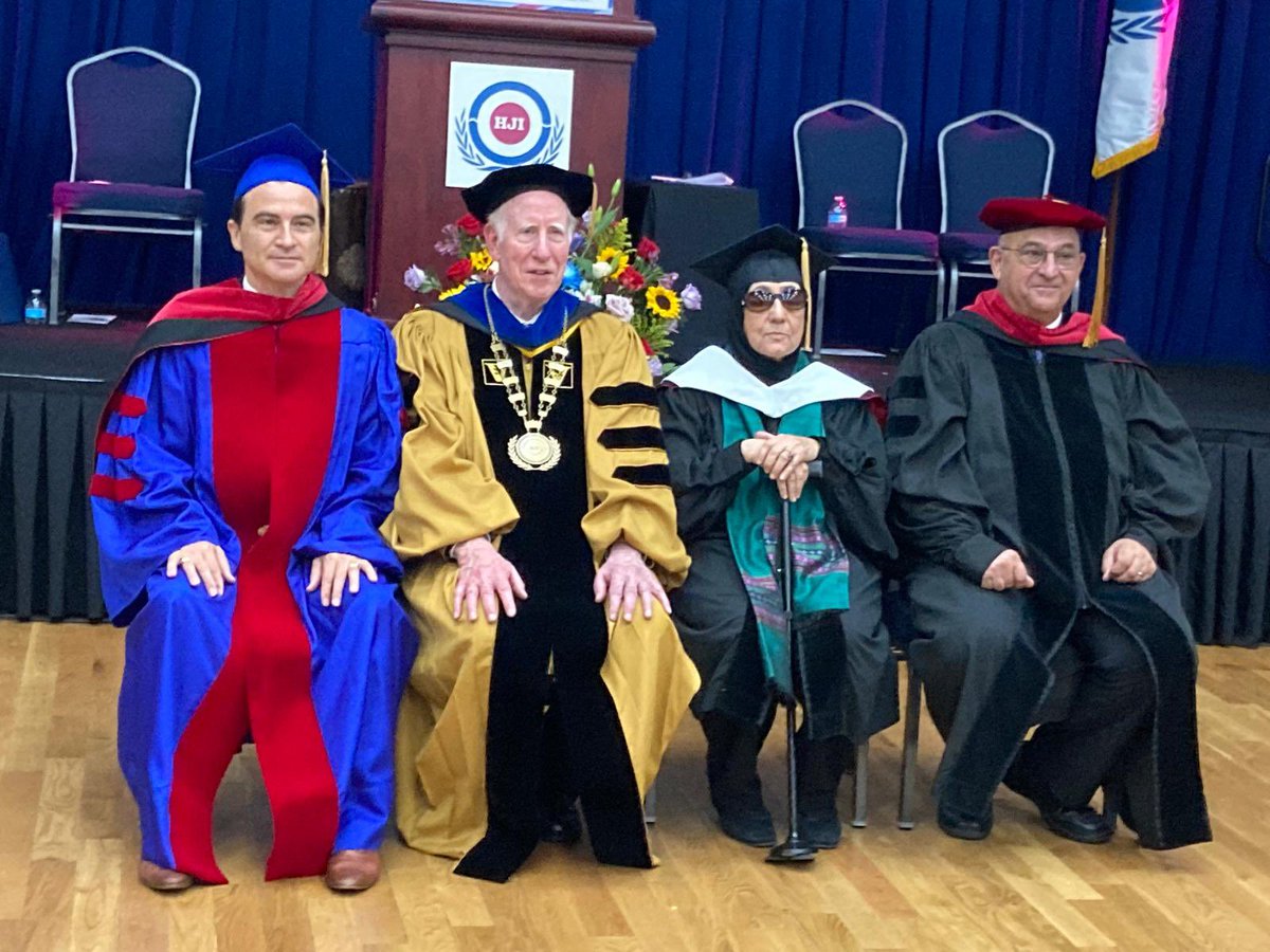 A special trip to NYC at the HJ International Graduate School for Peace and Public Leadership where I received an honorary Doctorate Degree. I was incredibly grateful for this opportunity to address the graduating class of 2025. Congratulations to the next gen. of change makers!