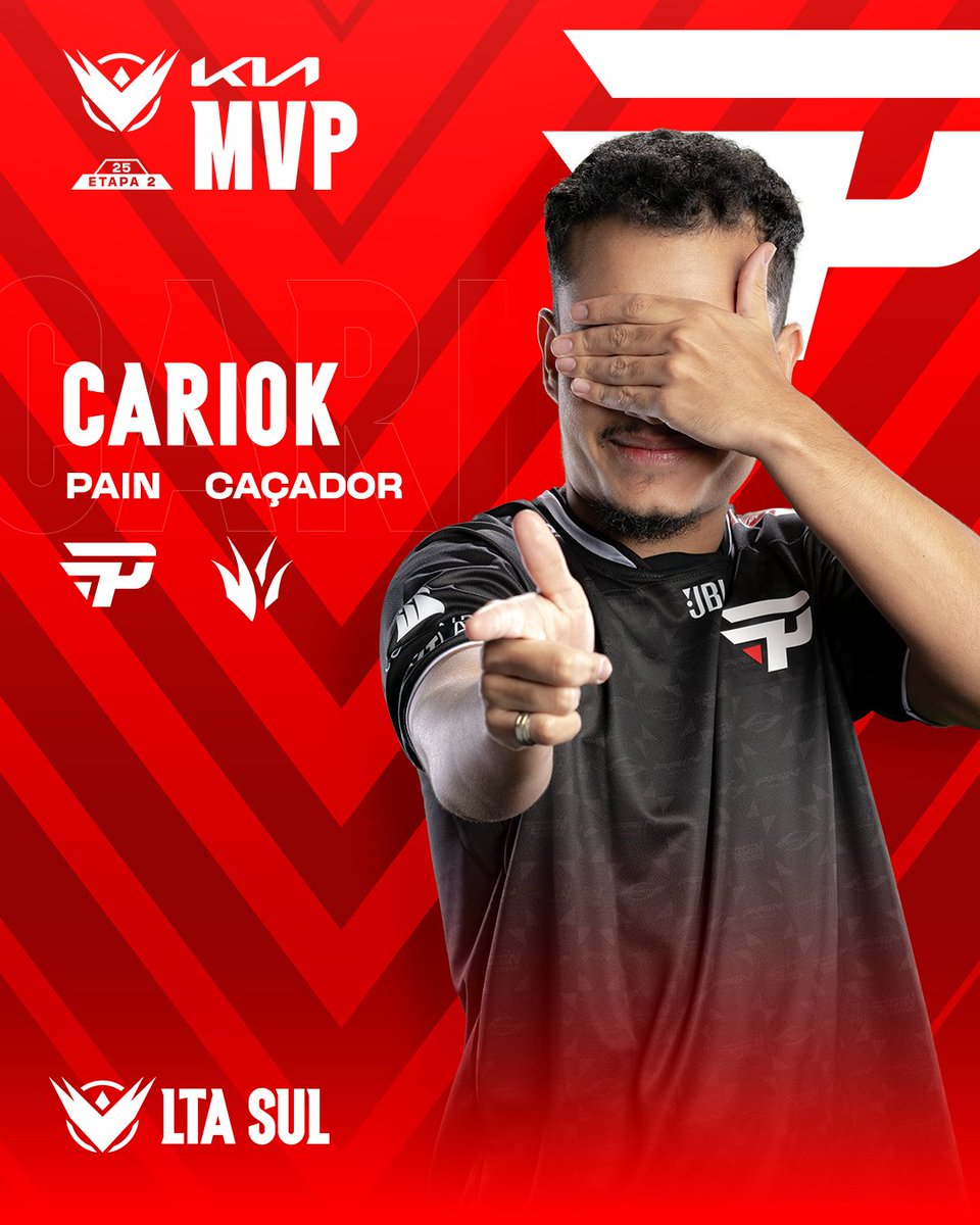 O <a href="/Carioklol/">paiN CarioK</a> é o Kia MVP da #LTASul! 🏆