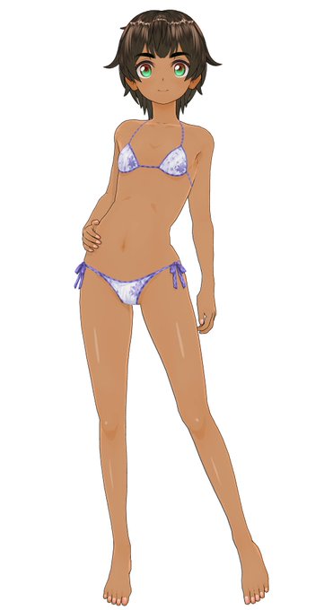 水着ヴァーニちゃん
#カスタムキャスト 