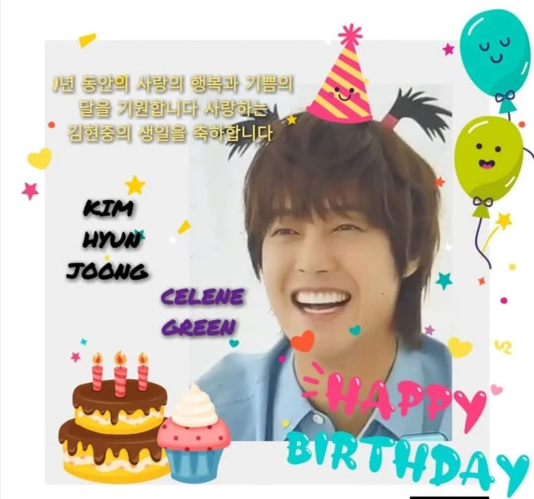 ✨✨ Feliz cumpleaños Kim Hyun Joong ✨✨ 
Siempre a tu lado , apoyando y sobretodo deseando lo mejor para tu vida .
#heneciaworldwide
<a href="/hyunjoong860606/">Kim Hyun Joong 김현중</a>
<a href="/khj_heneciatwt/">KIMHYUNJOONG</a> 
#kpop
#Spotify 
#Fiveoone
#ss501
#김현중
#kimhyunjoong
#キムヒョンジュン
#金賢重
#khjseriesyoutube
#frommkhj