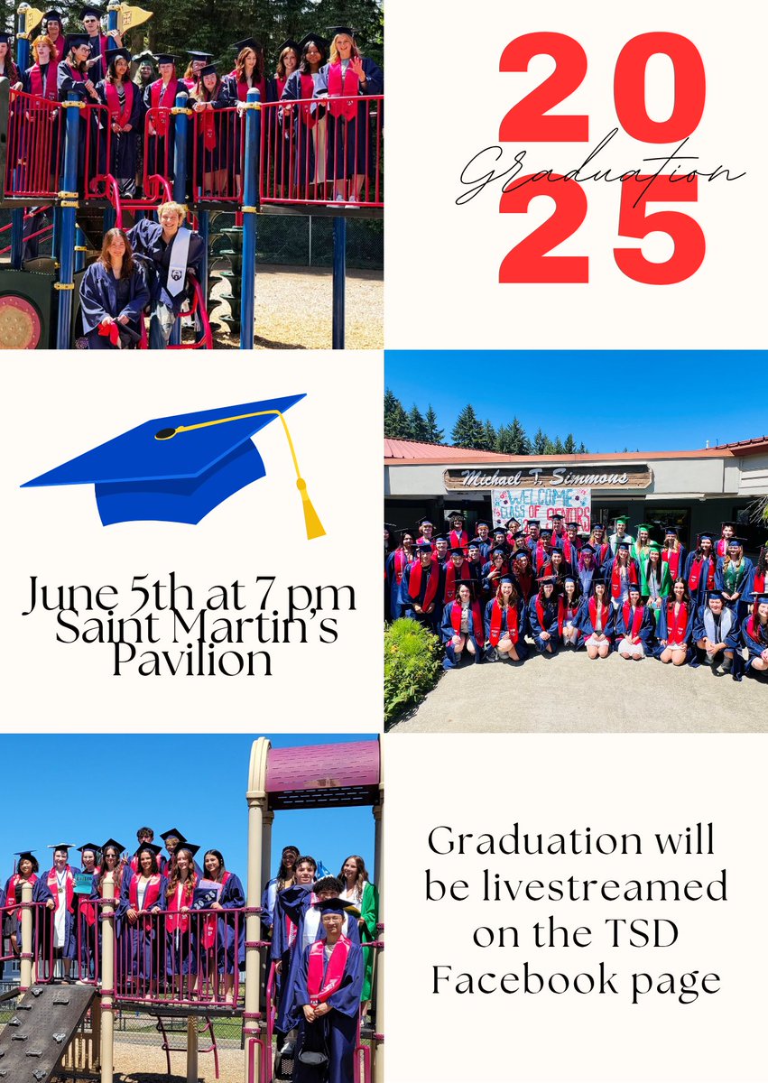 Tumwater Schools (@tumwatersdnews) on Twitter photo ๐๐๐ผ๐ฅณ TODAY'S THE DAY!!! Students were provided a limited number of tickets to attend in person. We are glad to provide this opportunity for friends and loved ones to join the celebration!
<a href="/BHWolvesSports/">Coach Nelson</a> @bhhswolves ๐๐๐ผ๐ฅณ TODAY'S THE DAY!!! Students were provided a limited number of tickets to attend in person. We are glad to provide this opportunity for friends and loved ones to join the celebration!
<a href="/BHWolvesSports/">Coach Nelson</a> @bhhswolves