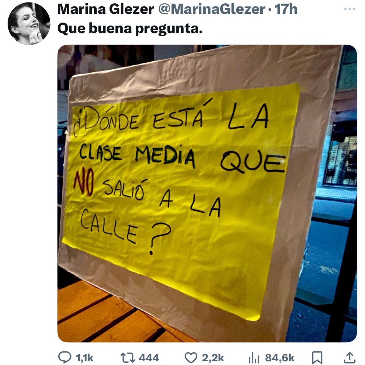 Laburando, gorda.