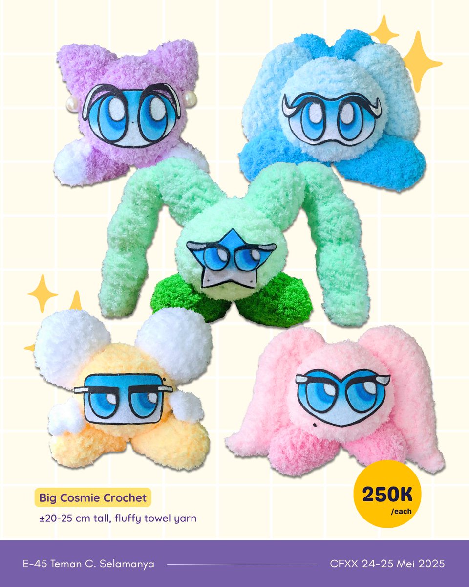 byunagi's tweet photo. [❤️+🔃 are appreciated!]

Haii! I'm opening post #CFXX sales for my merch!🫶
🗓️ 6 Juni - 16 Juni 2025
📦 mail order via ekspedisi or 🍊

Fandom: Genshin Impact, Crochet, Pikmin, Nu:Carnival, Red Velvet

#CF20 #comifuroxx 

🔗below! https://t.co/HBHTWz8b4V