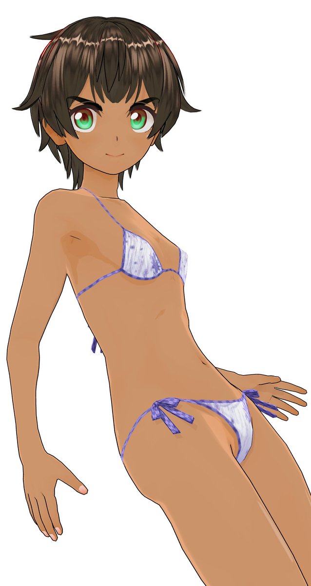 水着ヴァーニちゃん
#カスタムキャスト 