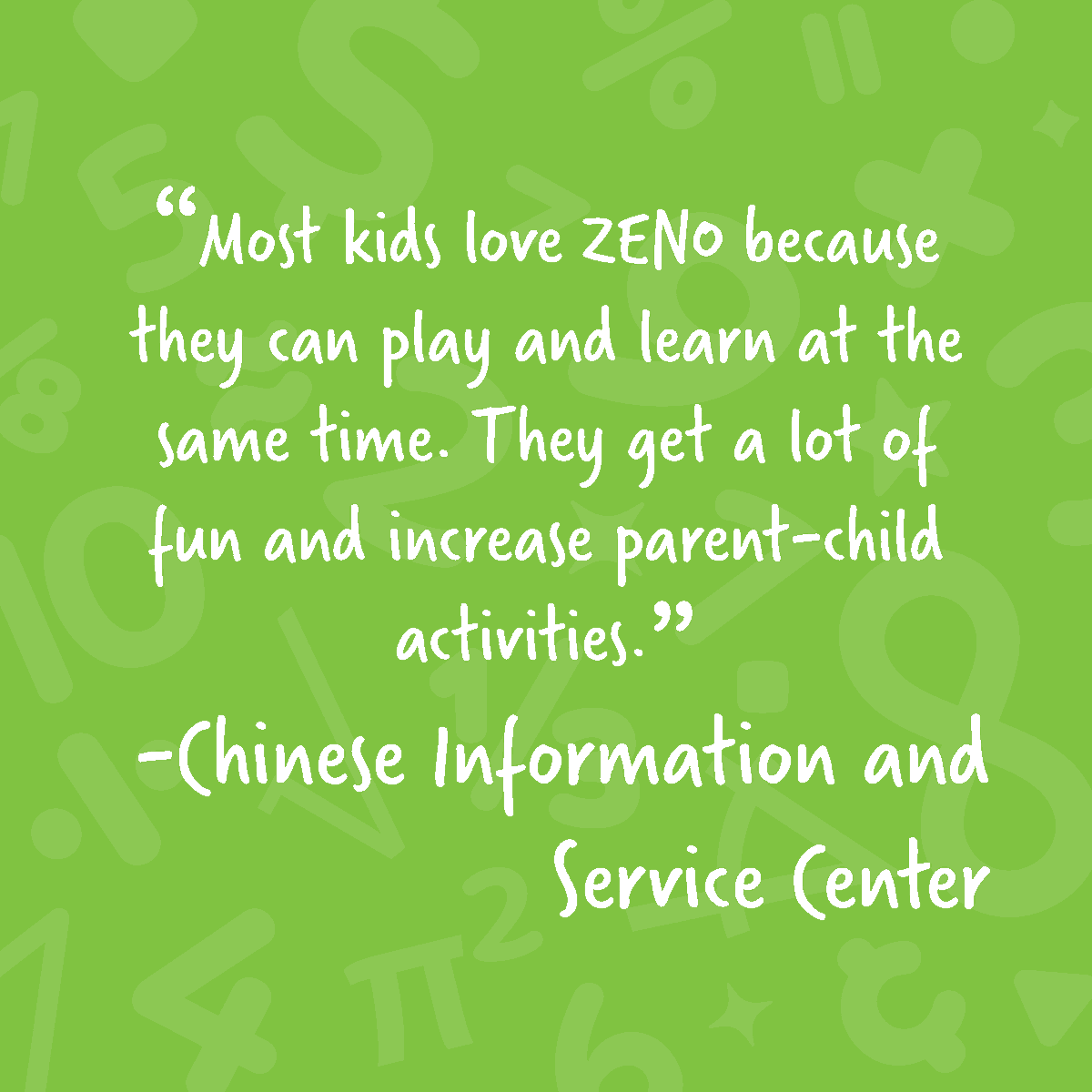 Zeno | Math Powered (@zeno_math) on Twitter photo We’re grateful for partners like CISC who help bring the joy of math to families!💚✨ We’re grateful for partners like CISC who help bring the joy of math to families!💚✨