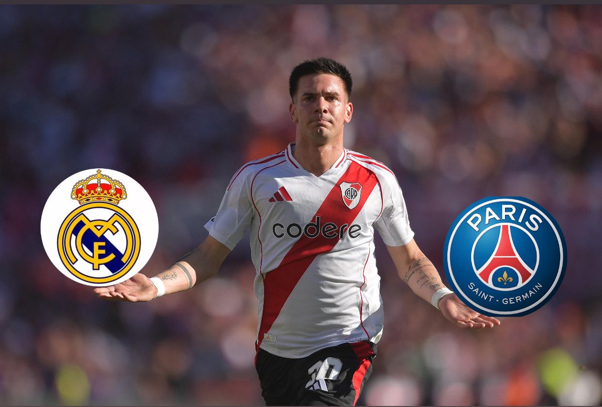 CARPInformativo's tweet photo. ‼️Mastantuono  NO está vendido aún.

❕El primer interesado fue el PSG, quedó fuera de las negociaciones por el Real Madrid que va a ser quien se lo lleve.
❕Resta definir cuando se va, el jugador de River quiere quedarse a jugar la copa y el MDC. (River negocia en eso) https://t.co/egolwPOwaC