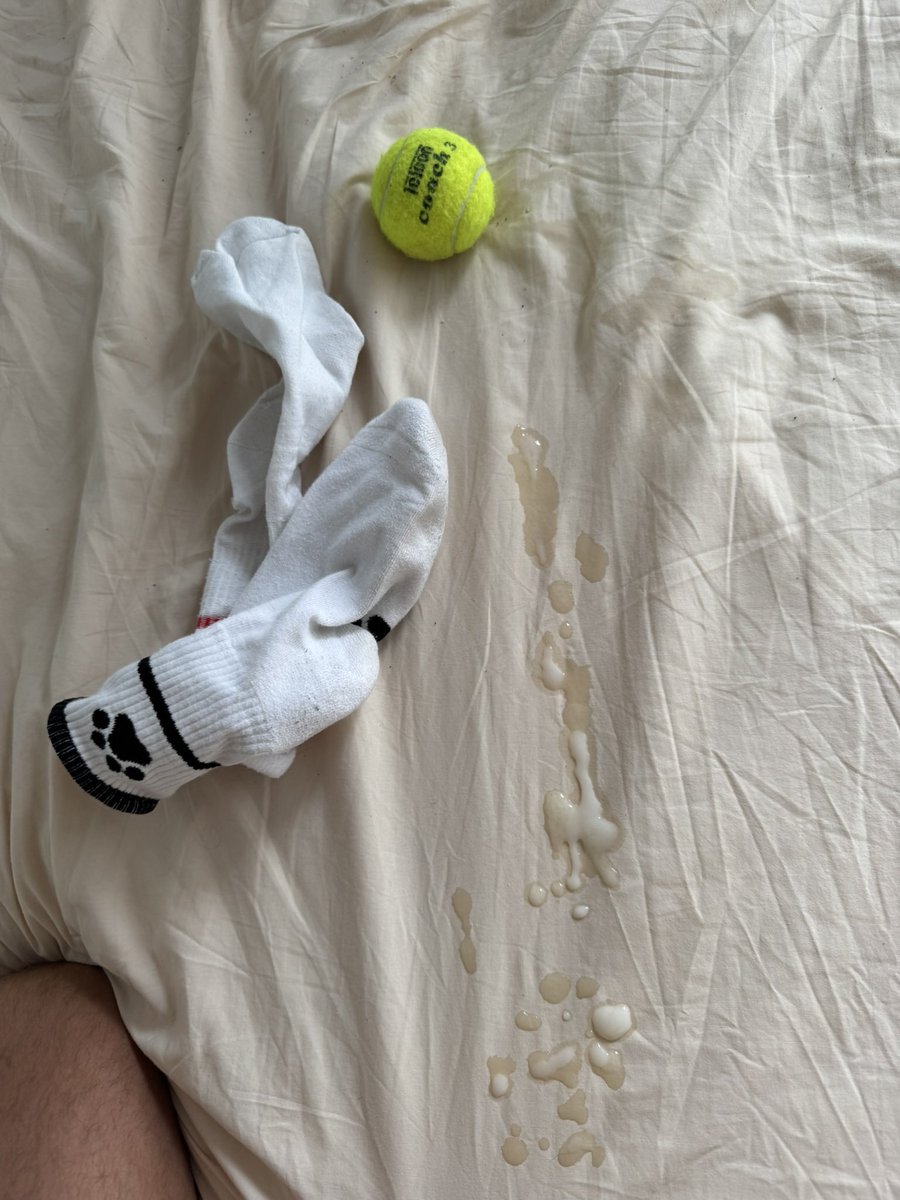Socks and a ball… I don’t need more to show I am excited 😈