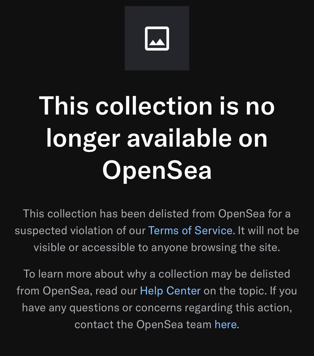 Same for NodeRocks… 

I contacted <a href="/opensea/">OpenSea</a>