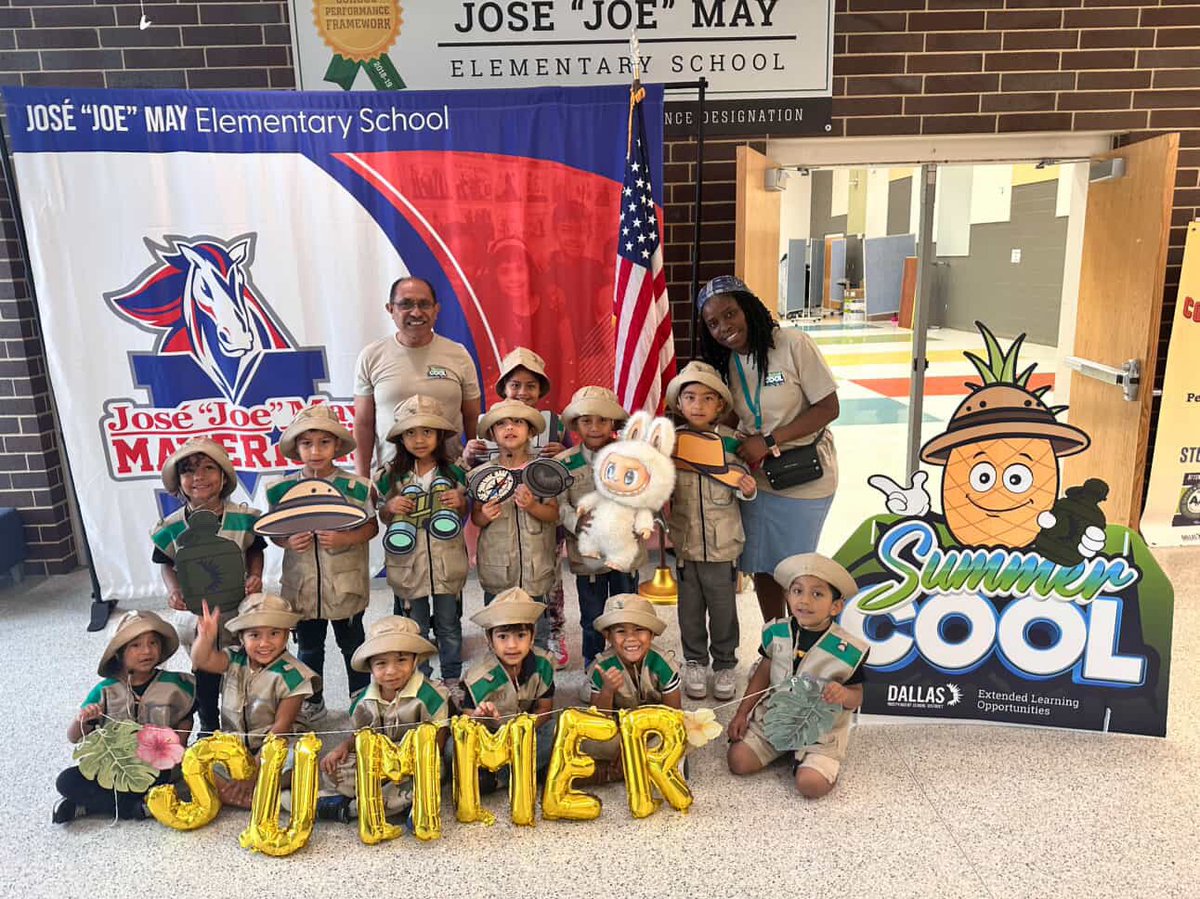 Summer School happening at Joe May!!!
@disdelo #dallasisd #SummerCool2025 
<a href="/SoniaLoskot/">Sonia Loskot</a>
